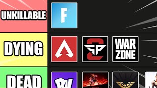 Which Battle Royale Dies Next Tier List [upl. by Teragram313]