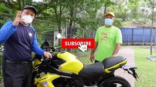 REVIEW KAWASAKI ER6N MOTORSIKAL PELBAGAIGUNA BIGINNER TERBAIK MALAYSIA [upl. by Roon]