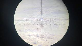 Shooting 1000 yards 65 creedmoor through scope camera [upl. by Coady]