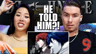 IS L SMARTER OR IS LIGHT WTF  Death Note Ep 9 Reaction [upl. by Frederiksen]