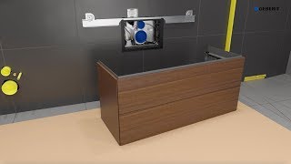 Geberit ONE Washplace  Installation [upl. by Yaya280]