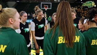 NDSU Womens Basketball Powers by North Dakota 69  57 [upl. by Dagmar]