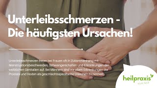 Unterleibsschmerzen  Die häufigsten Ursachen [upl. by Antonina]