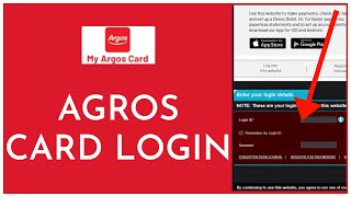 How To Login Argos Card Account 2023  Argos Card Login Sign In [upl. by Nomaid]