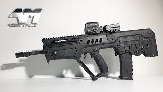 UMAREX KWA TAVOR SAR TAR21 FLATTOP GBBR  GBB Airsoft Unboxing Review [upl. by Quill]