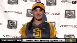 2025 Gabriella Garcia 388 GPA  Athletic Shortstop Softball Recruiting Video  Suncats Jiménez [upl. by Aimit693]