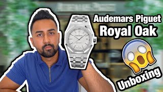 Audemars Piguet Royal Oak 15450ST Unboxing  It wears like a 40mm Rolex [upl. by Lorette]