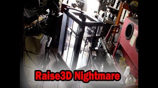 Raise3D Pro2 Plus 3D Printer Troubleshooting Repair Thoughts Horrible Jam and Clog [upl. by Orecul]