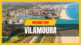 Walking tour Vilamoura Portugal [upl. by Annek]