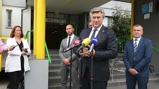 Andrej Plenković o cijeni struje i stanju u Jadroliniji [upl. by Sirapal]