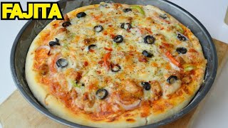 FAJITA PIZZA by YES I CAN COOK [upl. by Adnohs]