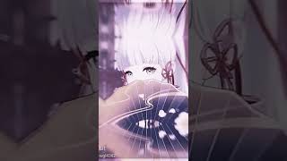 kamisato ayaka edit genshinimpact anime [upl. by Nowed]