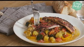 Recette facile de Rouget à la tapenade [upl. by Ogdan]