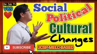 UCSPQ2MELC12P2 Responding To Social Political And Cultural Changes  Sir Job TV  89 [upl. by Korey]