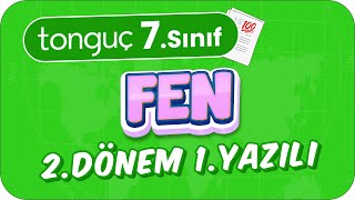 7Sınıf Fen 2Dönem 1Yazılıya Hazırlık 📑 2024 [upl. by Araldo]