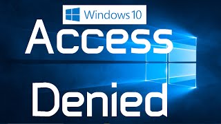 How to Fix quotSystem Error 5 Has Occurred Access is Deniedquot in Windows 1110 [upl. by Jasmin]