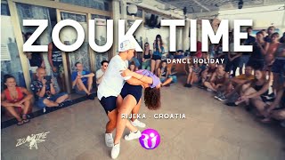 ZOUK BRASILEIRO  Raú e Isa  Zouk Time Dance Holidays CROÁCIA [upl. by Ettennej]