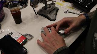 Opening a digital push button lock in under 20 seconds with no tools [upl. by Liba766]