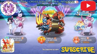 Top 1 Cross Server Global Indigo12 Megamon Asia [upl. by Otanutrof480]