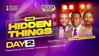 THE HIDDEN THINGS OF GOD DAY TWO MORNING EVANGELIST IKECHUKWU PETER [upl. by Ahsiniuq]