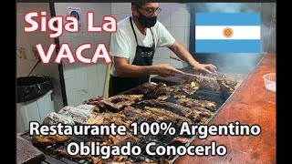 Siga La Vaca Restaurante en Buenos Aires obligado ir [upl. by Erdnael]