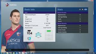 PES 2019 BAL Attributes edit Cheat Engine [upl. by Anahsar]