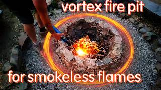 smokeless fire pit with a vortex design [upl. by Ileyan636]