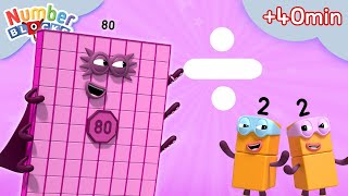 Number Magic Division  Learn to count challenge for kids  12345  Learn to divide  Numberblocks [upl. by Iaw]