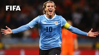 🇺🇾 Diego Forlan  FIFA World Cup Goals [upl. by Helbonia]