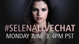 selenalivechat  Monday June 3 4pm PT [upl. by Htenay951]