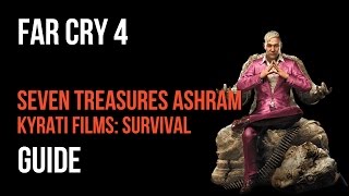 Far Cry 4 Walkthrough Seven Treasures Ashram Kyrati Films Survival Gameplay Let’s Play [upl. by Isnan85]