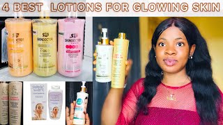 BEST BODY LOTIONS FOR GLOWING SKIN  Top Whitening and Lightening Body Lotions Reviews [upl. by Aniwde]