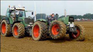 Ploughing Fendt 614 S favorit amp Fendt 930 vario [upl. by Ardnasac]