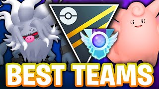 THE BEST 10 ULTRA LEAGUE TEAMS TO HIT LEGEND IN POKEMON GO  GO BATTLE LEAGUE [upl. by Carlton249]