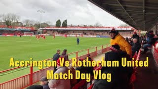 Accrington Stanley 12 Rotherham United Vlog  201920 [upl. by Etteniotnna]