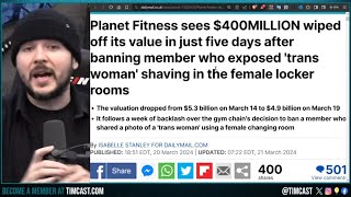 Planet Fitness Loses 400 MILLION After Banning Women Who Complained of MAN In Womens Bathroom [upl. by Onurb]