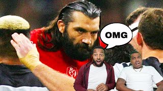 THIS SPORT SHOULD BE ILLEGAL🤯🤯The Most Feared Rugby Players Reaction [upl. by Anerec]