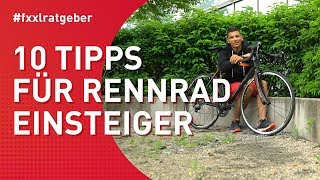 10 RennradEinsteigerTipps [upl. by Jordans]