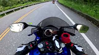 GSXR1000 Yoshimura Alpha exhaust Sound 4K 玉長公路 上 觀光客其實很多 [upl. by Willner796]