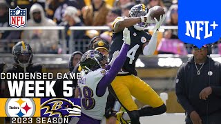 Ravens vs Steelers  Week 5 2023  NFL Condensed Game [upl. by Atig]