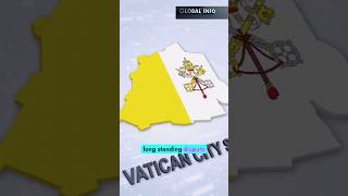 Why is Vatican City So Small 🤔 shorts [upl. by Hnid]