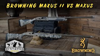 Browning Maxus II vs Maxus [upl. by Gwendolen597]