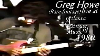 Greg Howe live at Atlanta Institute of MusicAIM GA 1989 Full clinic [upl. by Nairrad]