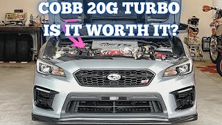 Review COBB 20G Turbo Subaru WRX STI [upl. by Elexa]