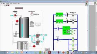 SIMULACIÓN DE PROCESOS INDUSTRIALES LABORATORIO VIRTUAL DE CONTROL CON LABVIEW [upl. by Ailisab15]