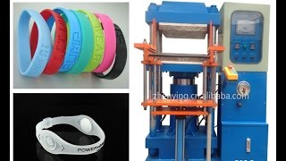 Silicone wristband bracelets making machine [upl. by Hochman]