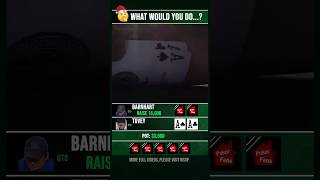 What would you do AA poker [upl. by Silletram]