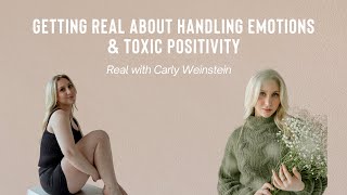 Getting Real About Handling Emotions amp Toxic Positivity [upl. by Ahcsatan797]