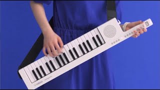 Yamaha sonogenic quotSHS300quot Keytar SOUND DEMO [upl. by Menzies]