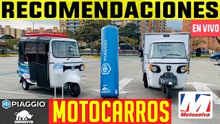 Recomendaciones Motocarros Auteco Piaggio Ape y Ceronte Tricargo 200 Motoselva [upl. by Anelrahc285]